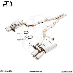 4X90mm Meisterschaft Stainless - GTC EV Control Exhaust for BMW F06 650i/xi Gran Coupe [2013+] -Cat-back is included